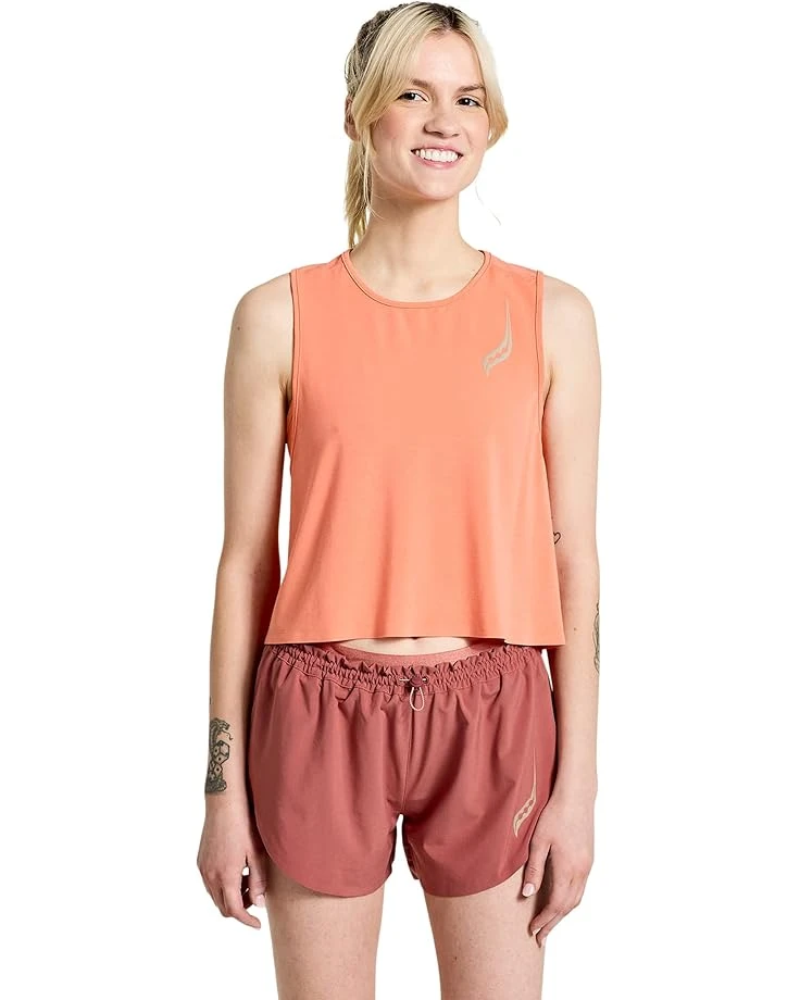 Saucony Pinnacle Crop Tank 1 Saucony Pinnacle Crop Tank
