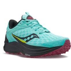 Saucony Canyon TR2 Women's Running Shoes - Cool Mint/dusk -Saucony Shop saucony canyon tr2 women s running shoes cool mint dusk 5 1182552