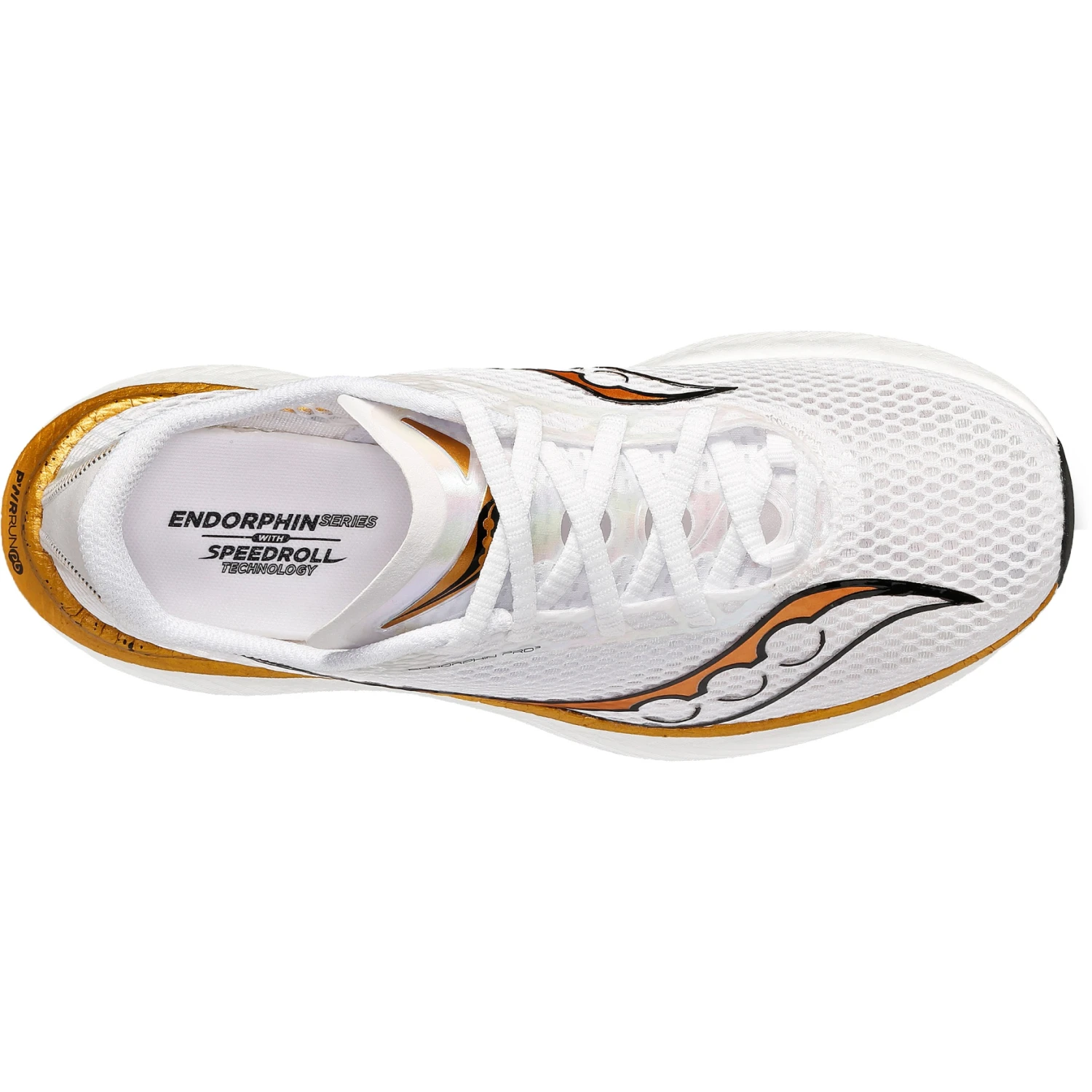 Saucony Endorphin Pro 3 Shoes - White/gold 4 Saucony Endorphin Pro 3 Shoes - White/gold - Image 4
