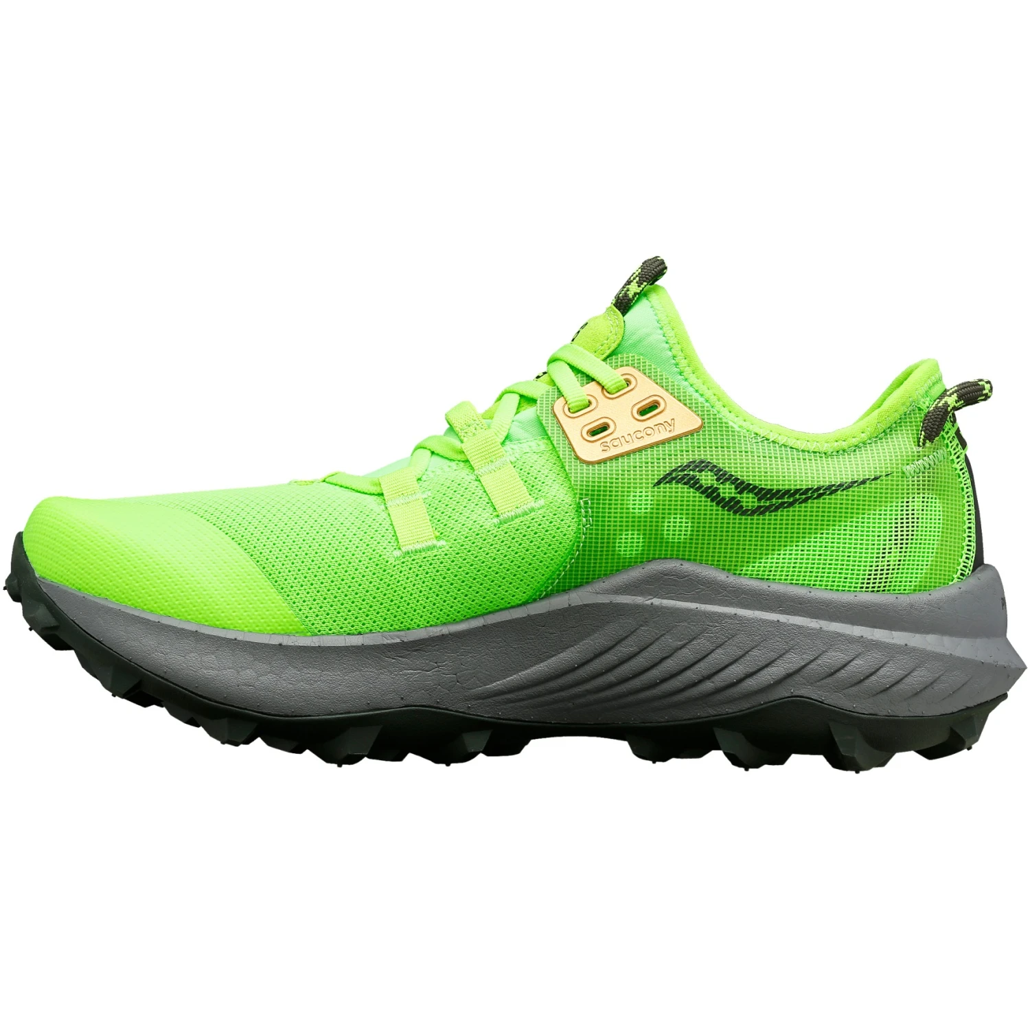 Saucony Endorphin Rift Shoes - Slime/umbra 2 Saucony Endorphin Rift Shoes - Slime/umbra - Image 2