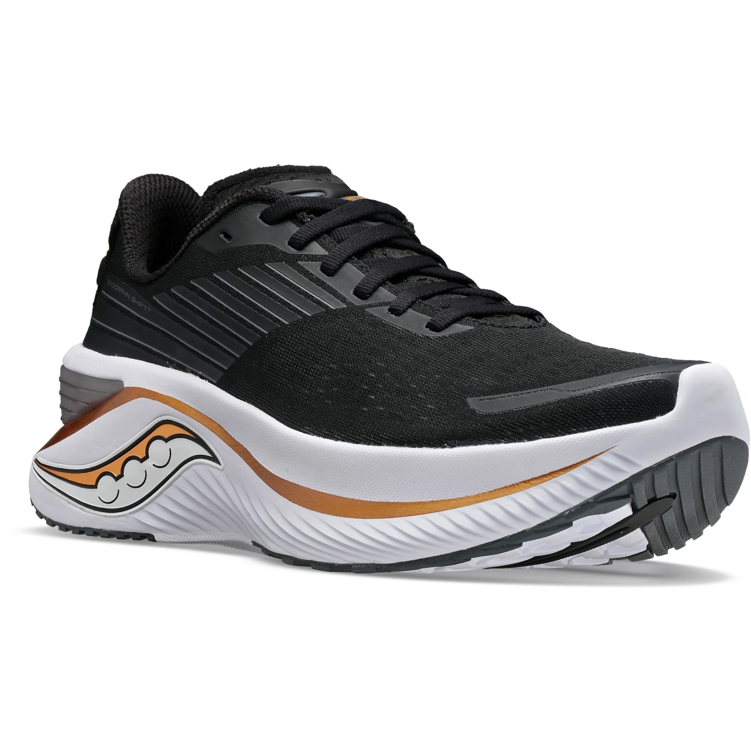 Saucony Endorphin Shift 3 Men Road Shoe - Black/goldstruck 1 Saucony Endorphin Shift 3 Men Road Shoe - Black/goldstruck
