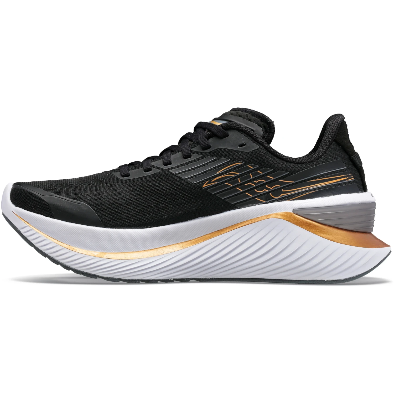 Saucony Endorphin Shift 3 Men Road Shoe - Black/goldstruck 3 Saucony Endorphin Shift 3 Men Road Shoe - Black/goldstruck - Image 3