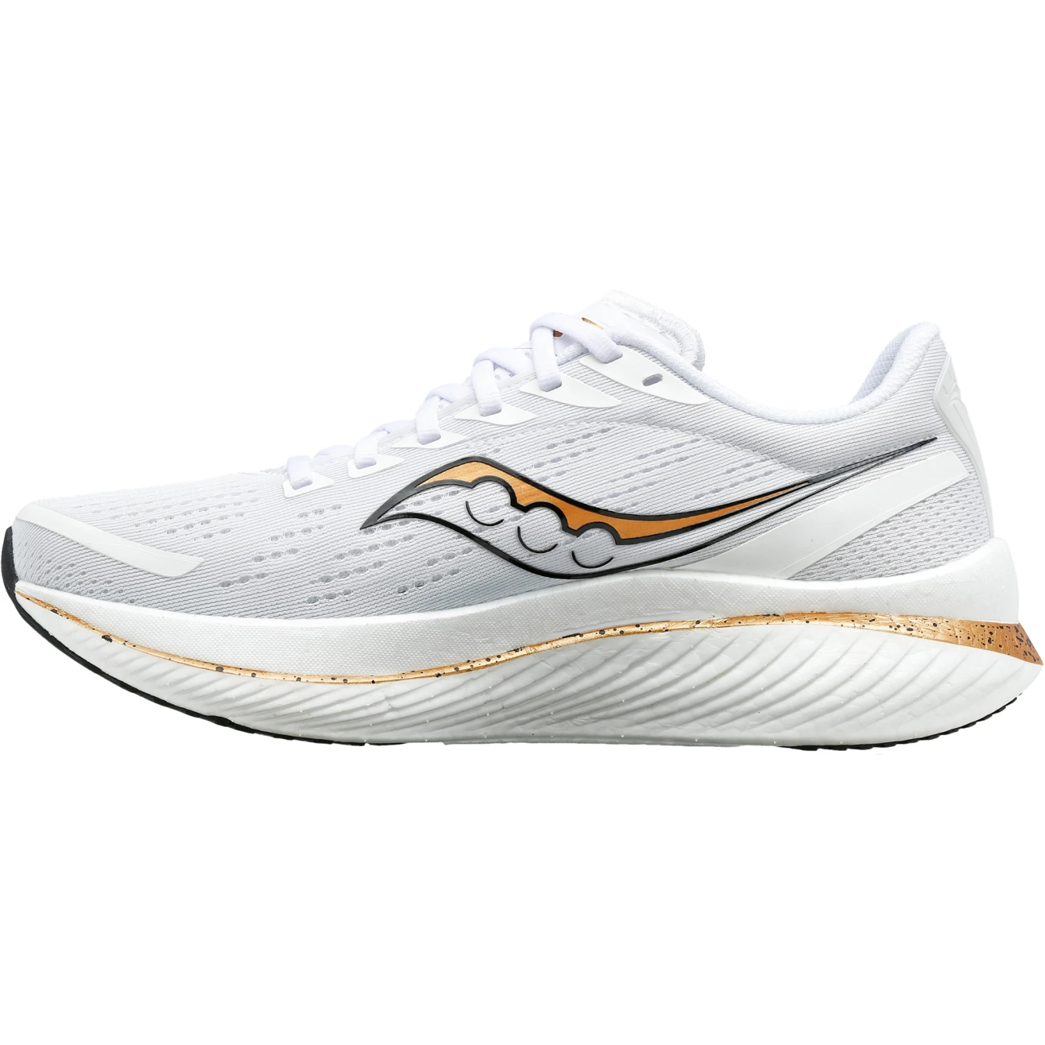 Saucony Endorphin Speed 3 Running Shoes - White/gold 4 Saucony Endorphin Speed 3 Running Shoes - White/gold - Image 4
