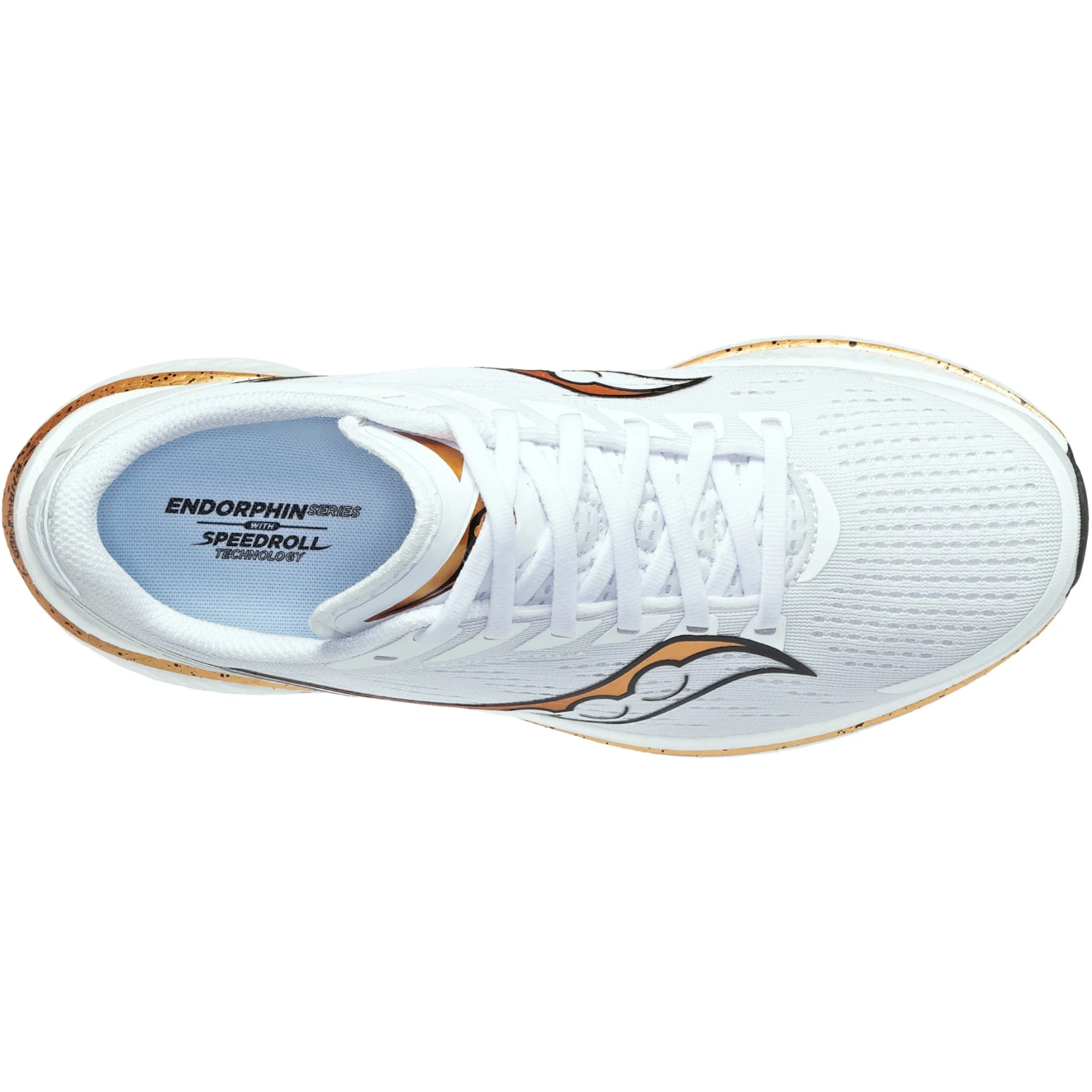 Saucony Endorphin Speed 3 Running Shoes - White/gold 3 Saucony Endorphin Speed 3 Running Shoes - White/gold - Image 3