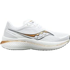 Saucony Endorphin Speed 3 Running Shoes Women - White/gold
