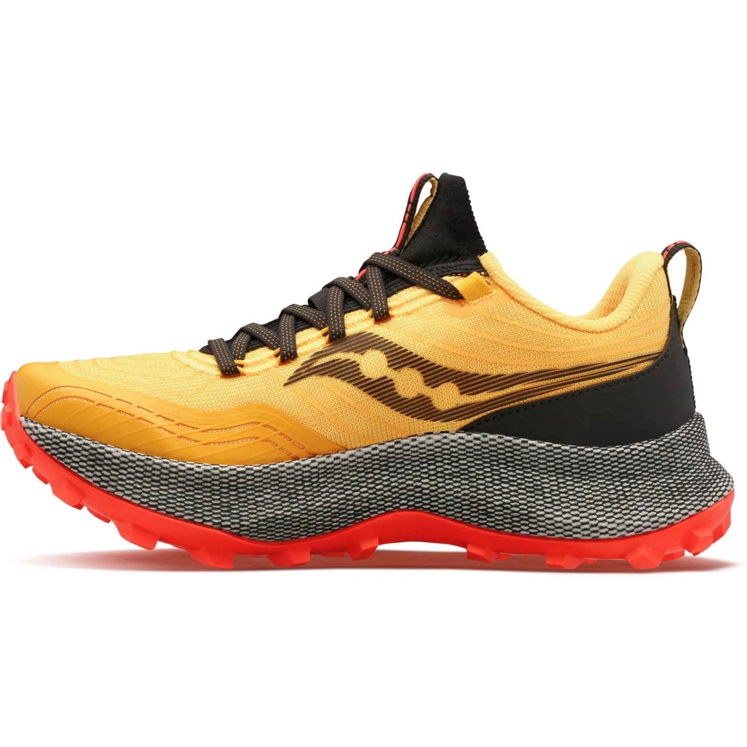 Saucony Endorphin Trail Trail Running Shoes - Vizi Gold/vizi Red 2 Saucony Endorphin Trail Trail Running Shoes - Vizi Gold/vizi Red - Image 2