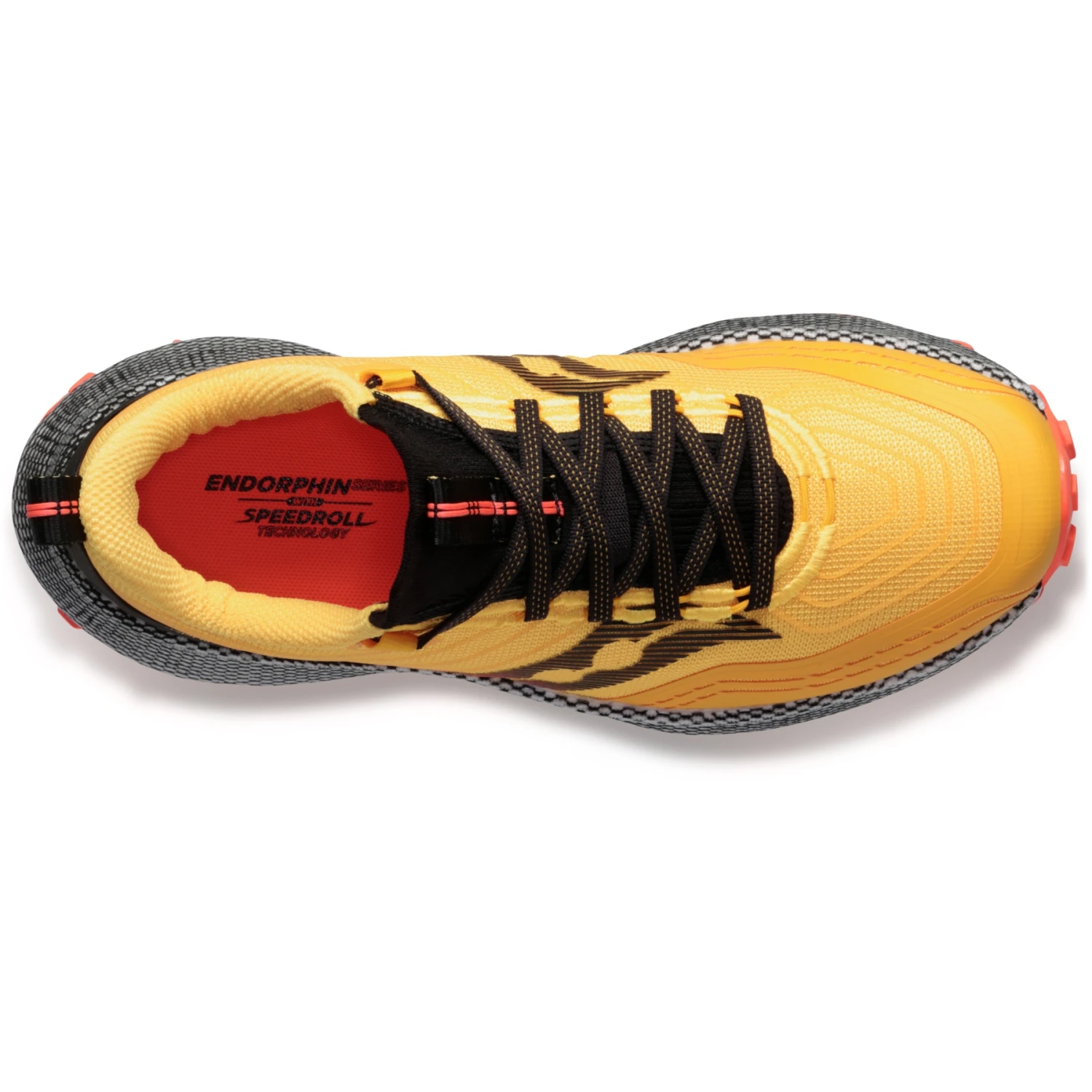 Saucony Endorphin Trail Trail Running Shoes - Vizi Gold/vizi Red 3 Saucony Endorphin Trail Trail Running Shoes - Vizi Gold/vizi Red - Image 3