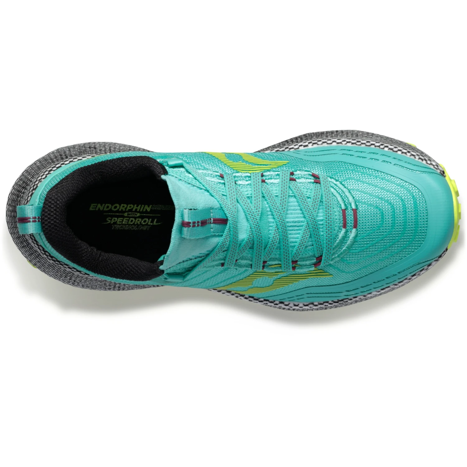 Saucony Endorphin Trail Women's Trail Running Shoes - Cool Mint/acid 3 Saucony Endorphin Trail Women's Trail Running Shoes - Cool Mint/acid - Image 3