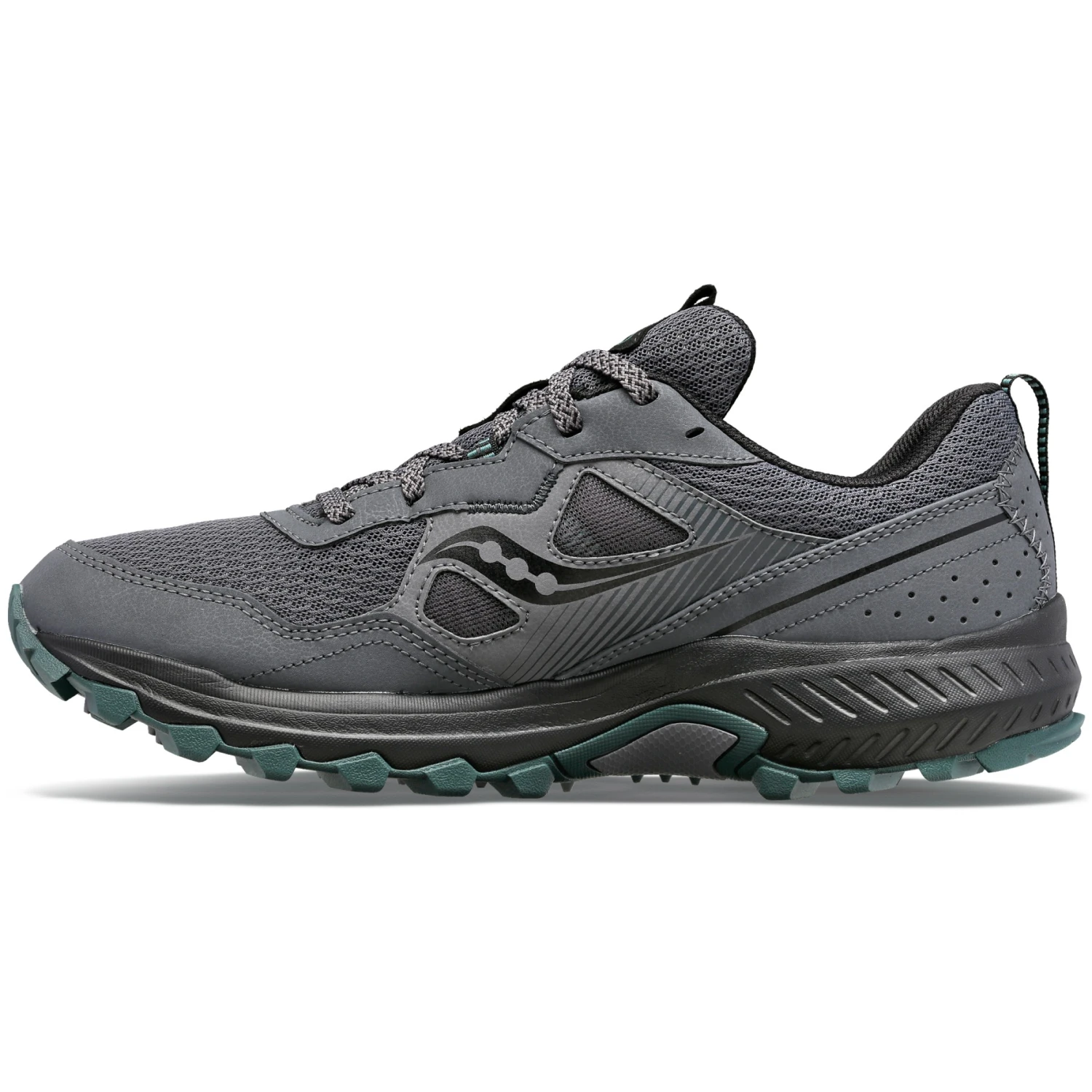 Saucony Excursion TR16 GTX Trail Shoes - Shadow/forrest 2 Saucony Excursion TR16 GTX Trail Shoes - Shadow/forrest - Image 2