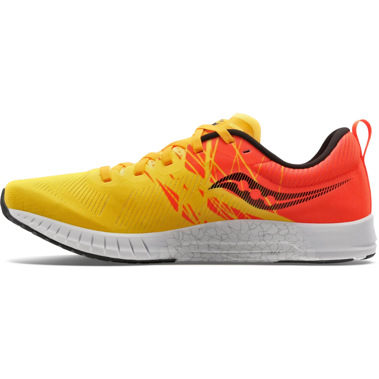 Saucony Fastwitch 9 Women's Running Shoes - Vizi Gold/vizi Red 2 Saucony Fastwitch 9 Women's Running Shoes - Vizi Gold/vizi Red - Image 2