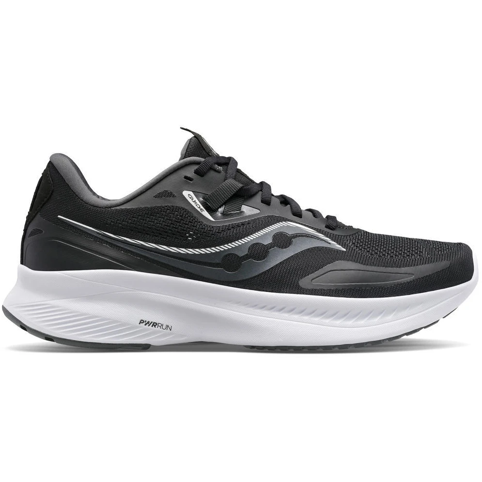 Saucony Guide 15 Women's Running Shoes - Black/white 1 Saucony Guide 15 Women's Running Shoes - Black/white
