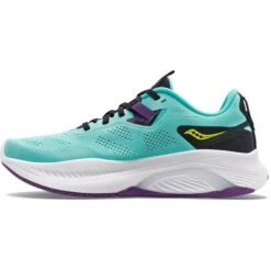Saucony Shop -Saucony Shop saucony guide 15 women s running shoes cool mint acid 2 1126394