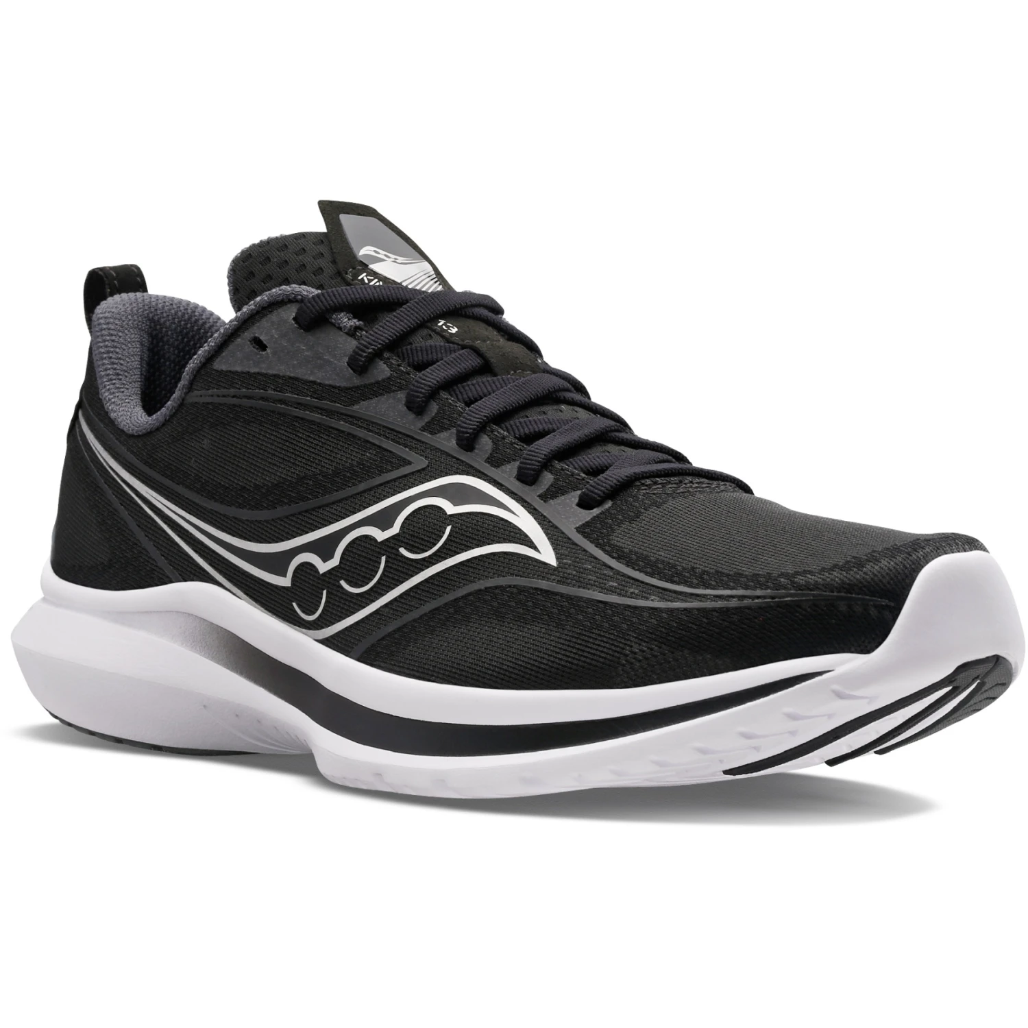 Saucony Kinvara 13 Women's Running Shoes - Black/silver 4 Saucony Kinvara 13 Women's Running Shoes - Black/silver - Image 4