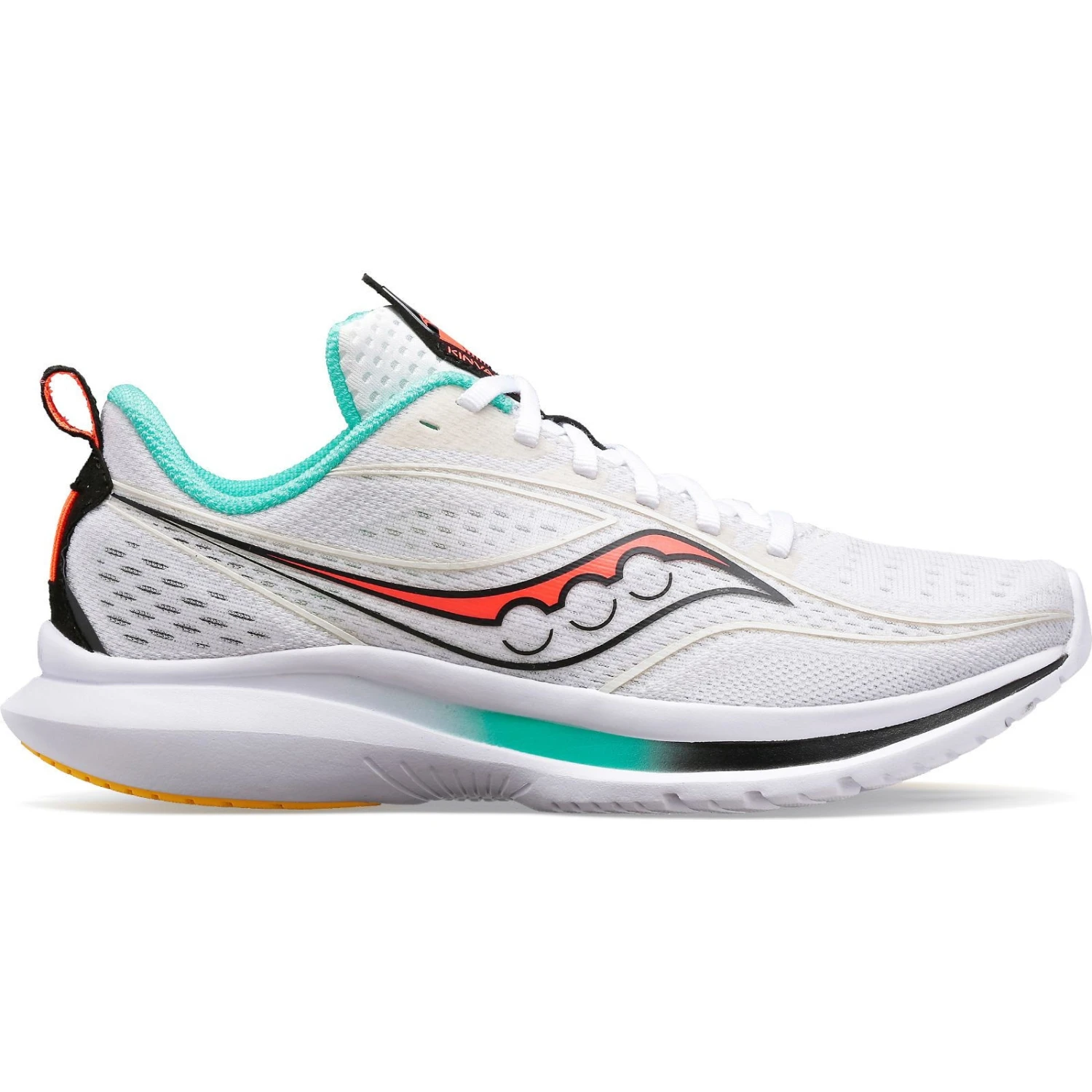 Saucony Kinvara 13 Women's Running Shoes - White/black/vizi 1 Saucony Kinvara 13 Women's Running Shoes - White/black/vizi