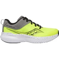 Saucony Kinvara 14 Kids Shoes - Citron/grey