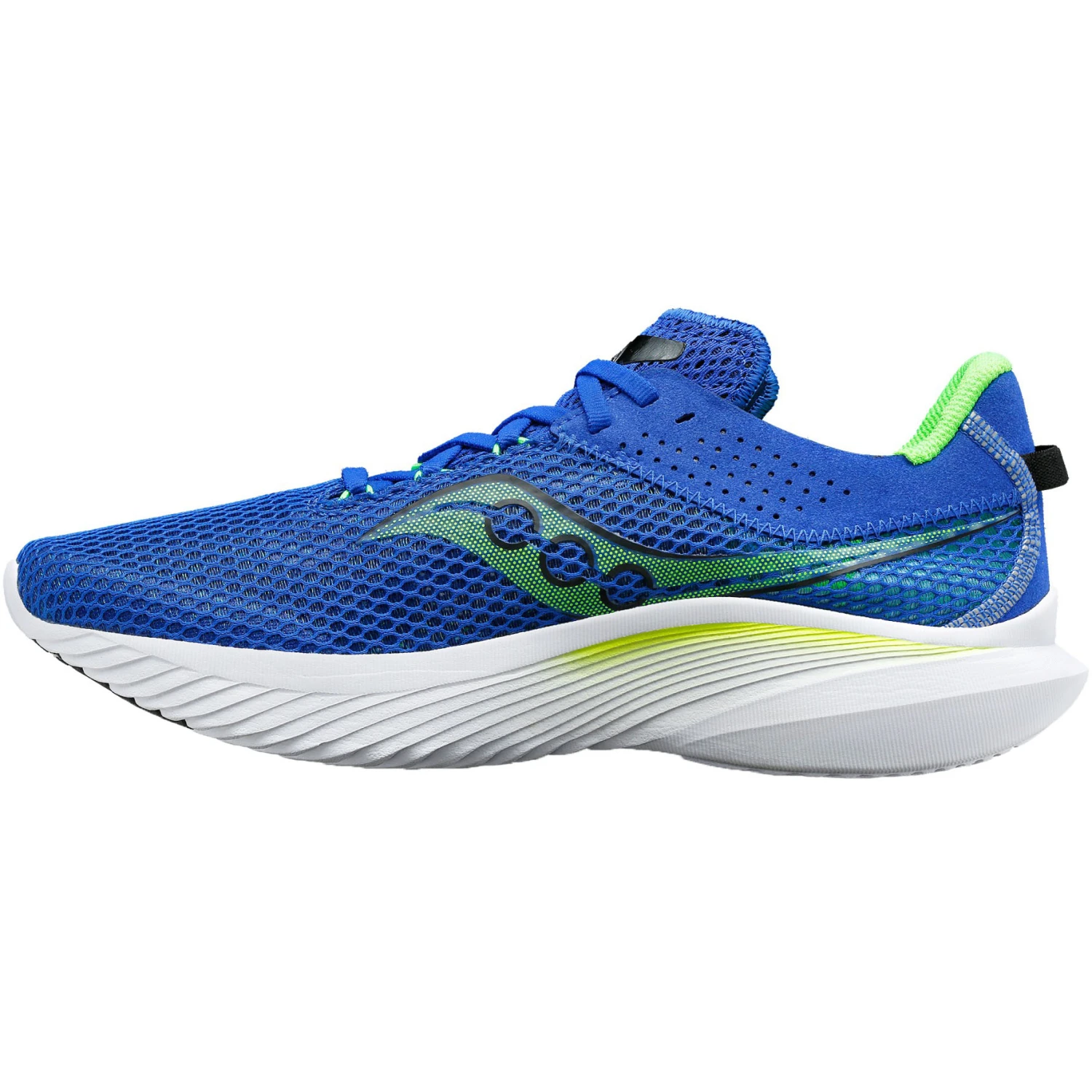 Saucony Kinvara 14 Running Shoes - Superblue/slime 3 Saucony Kinvara 14 Running Shoes - Superblue/slime - Image 3