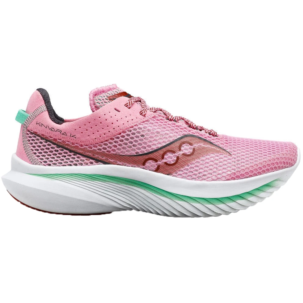 Saucony Kinvara 14 Running Shoes Women - Peony/sprig 1 Saucony Kinvara 14 Running Shoes Women - Peony/sprig