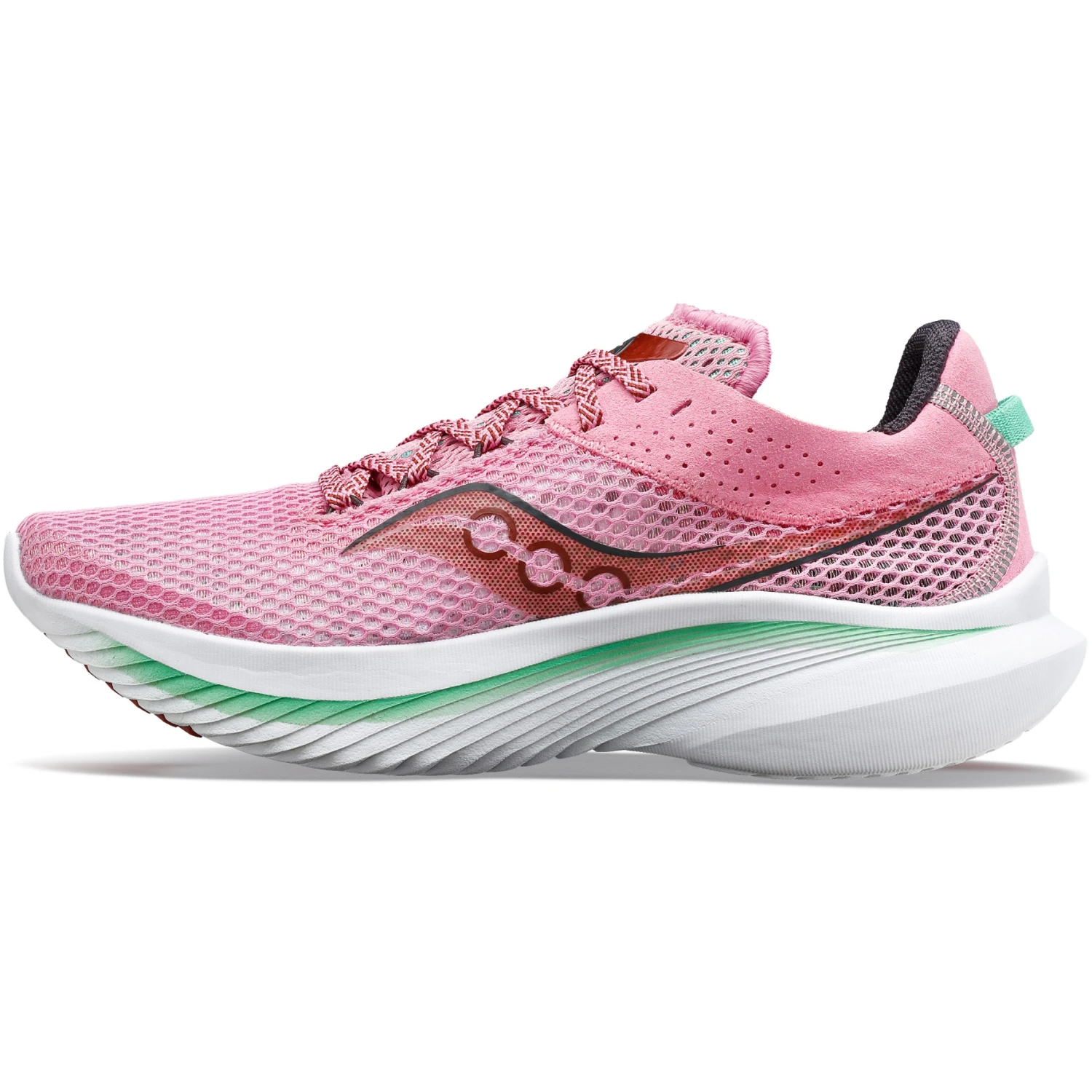 Saucony Kinvara 14 Running Shoes Women - Peony/sprig 2 Saucony Kinvara 14 Running Shoes Women - Peony/sprig - Image 2