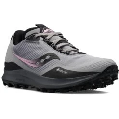 Saucony Peregrine 12 GTX Women's Trail Running Shoes - Alloy/quartz 9 Saucony Peregrine 12 GTX Women's Trail Running Shoes - Alloy/quartz -Saucony Shop saucony peregrine 12 gtx women s trail running shoes alloy quartz 5 1126847