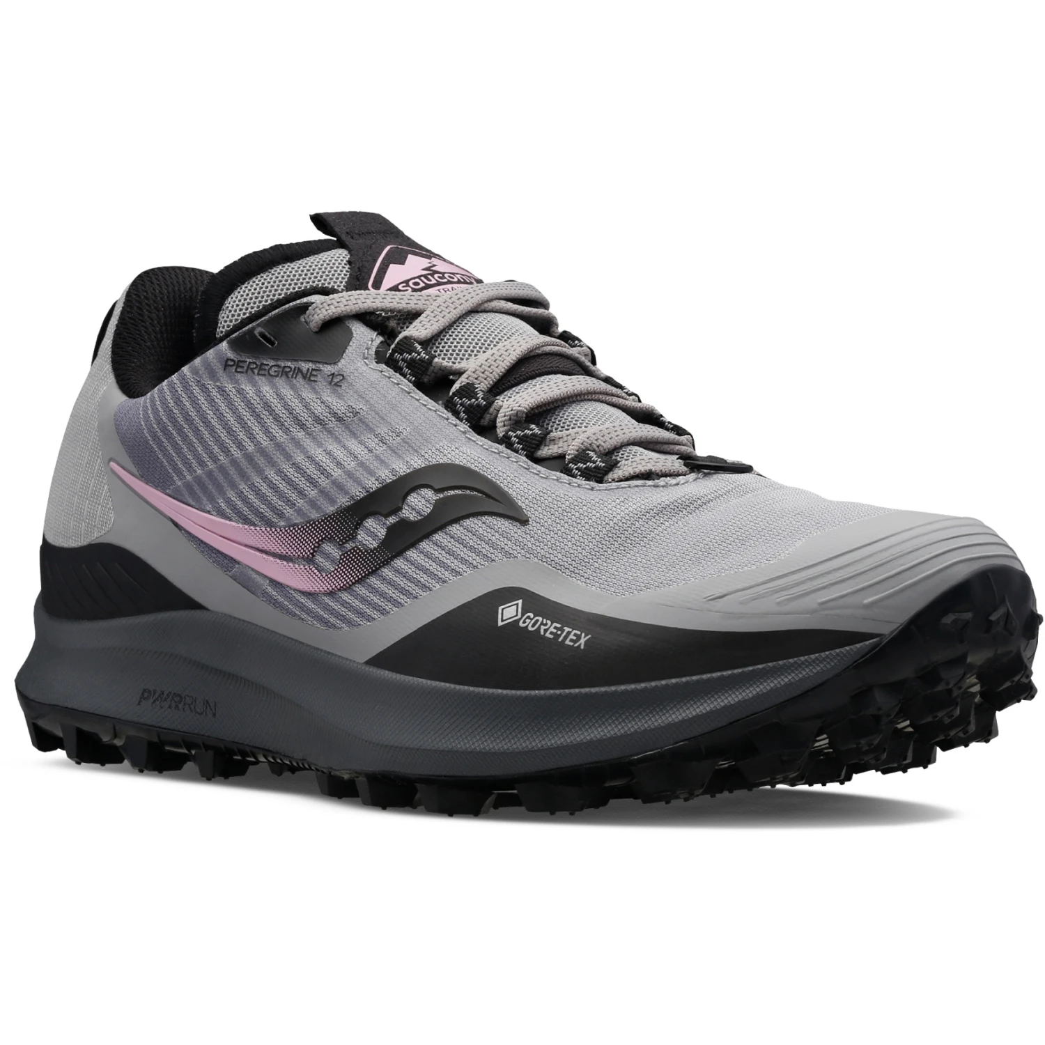 Saucony Peregrine 12 GTX Women's Trail Running Shoes - Alloy/quartz 5 Saucony Peregrine 12 GTX Women's Trail Running Shoes - Alloy/quartz - Image 5