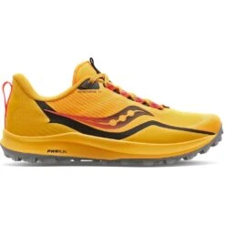 Saucony Peregrine 12 Women's Trail Running Shoes - Vizi Gold/vizi Red