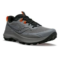 Saucony Peregrine 13 GTX Running Shoes - Gravel/black -Saucony Shop saucony peregrine 13 gtx running shoes gravel black 5 1379898