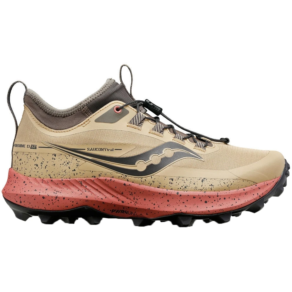 Saucony Peregrine 13 ST Running Shoes Women - Desert/umber 1 Saucony Peregrine 13 ST Running Shoes Women - Desert/umber