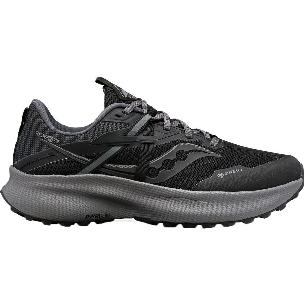 Saucony Ride 15 TR GTX Trail Shoes Women - Black/charcoal 1 Saucony Ride 15 TR GTX Trail Shoes Women - Black/charcoal