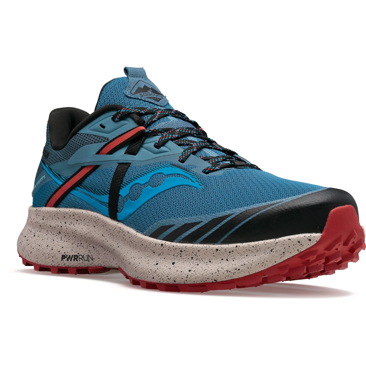 Saucony Ride 15 TR Men Trail Shoe - Deep Sea/lava 1 Saucony Ride 15 TR Men Trail Shoe - Deep Sea/lava