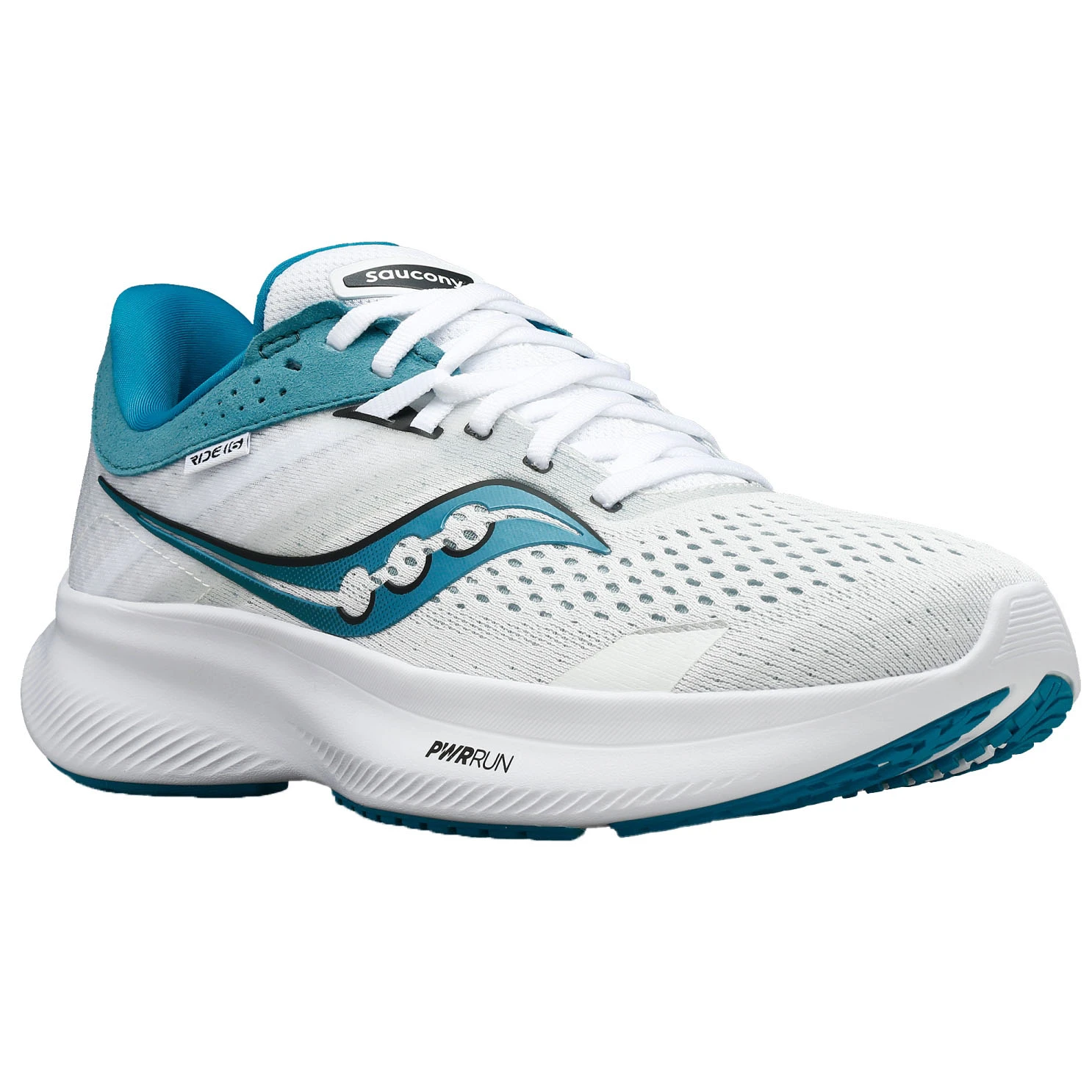 Saucony Ride 16 Running Shoes Women - White/ink 3 Saucony Ride 16 Running Shoes Women - White/ink - Image 3