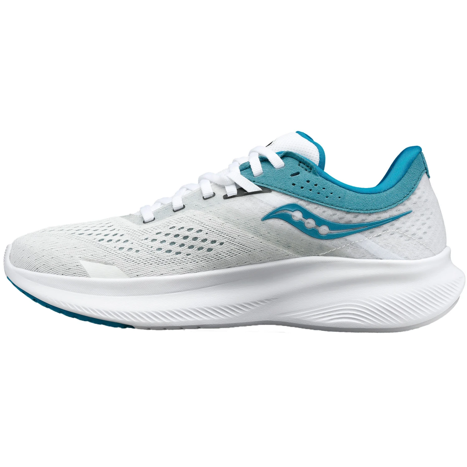 Saucony Ride 16 Running Shoes Women - White/ink 2 Saucony Ride 16 Running Shoes Women - White/ink - Image 2