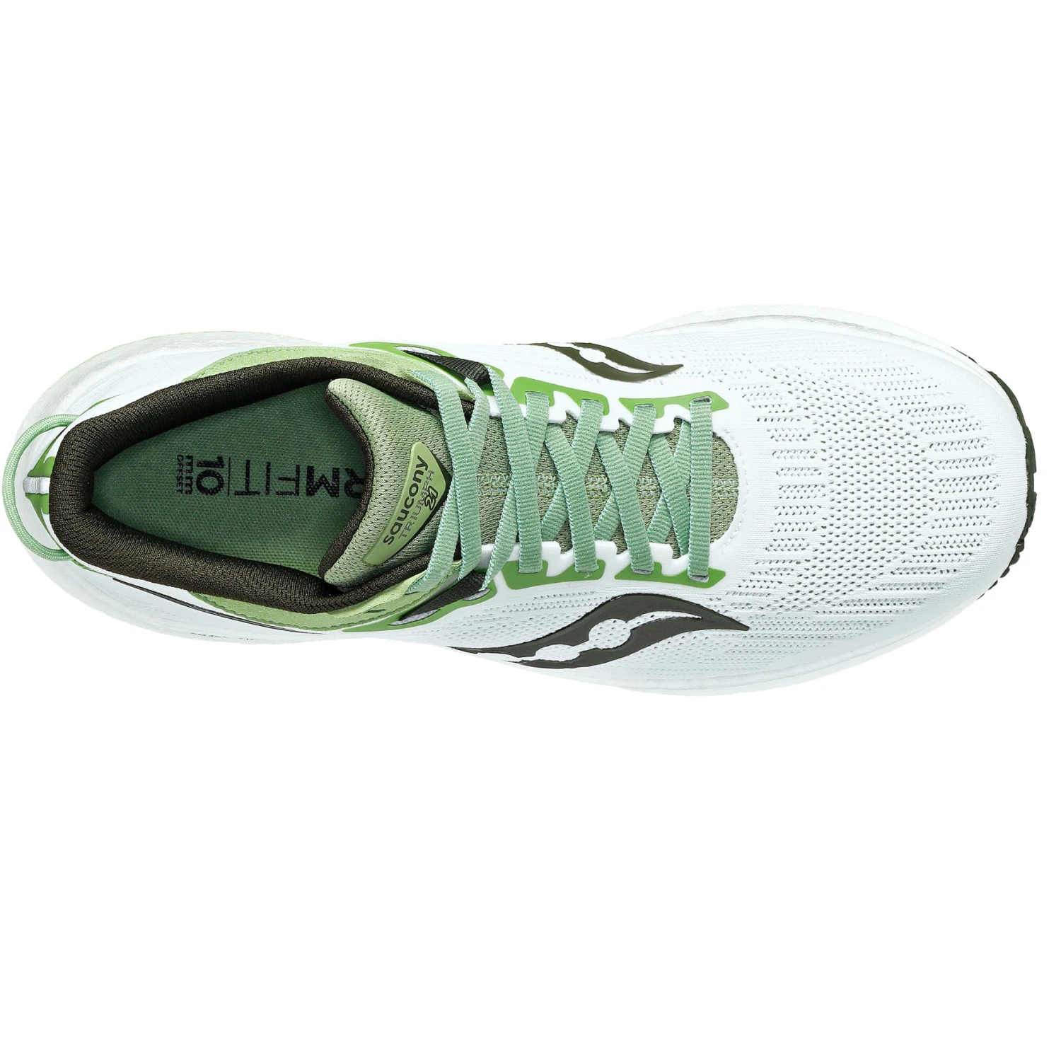 Saucony Triumph 21 Running Shoes - White/umbra 3 Saucony Triumph 21 Running Shoes - White/umbra - Image 3