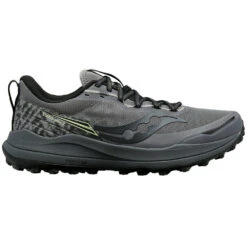 Saucony Xodus Ultra 2 Running Shoes - Gravel/blk
