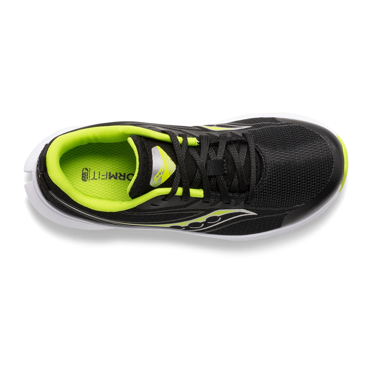 Saucony Kinvara 13 Boys Running Shoes - Black/lime 3 Saucony Kinvara 13 Boys Running Shoes - Black/lime - Image 3